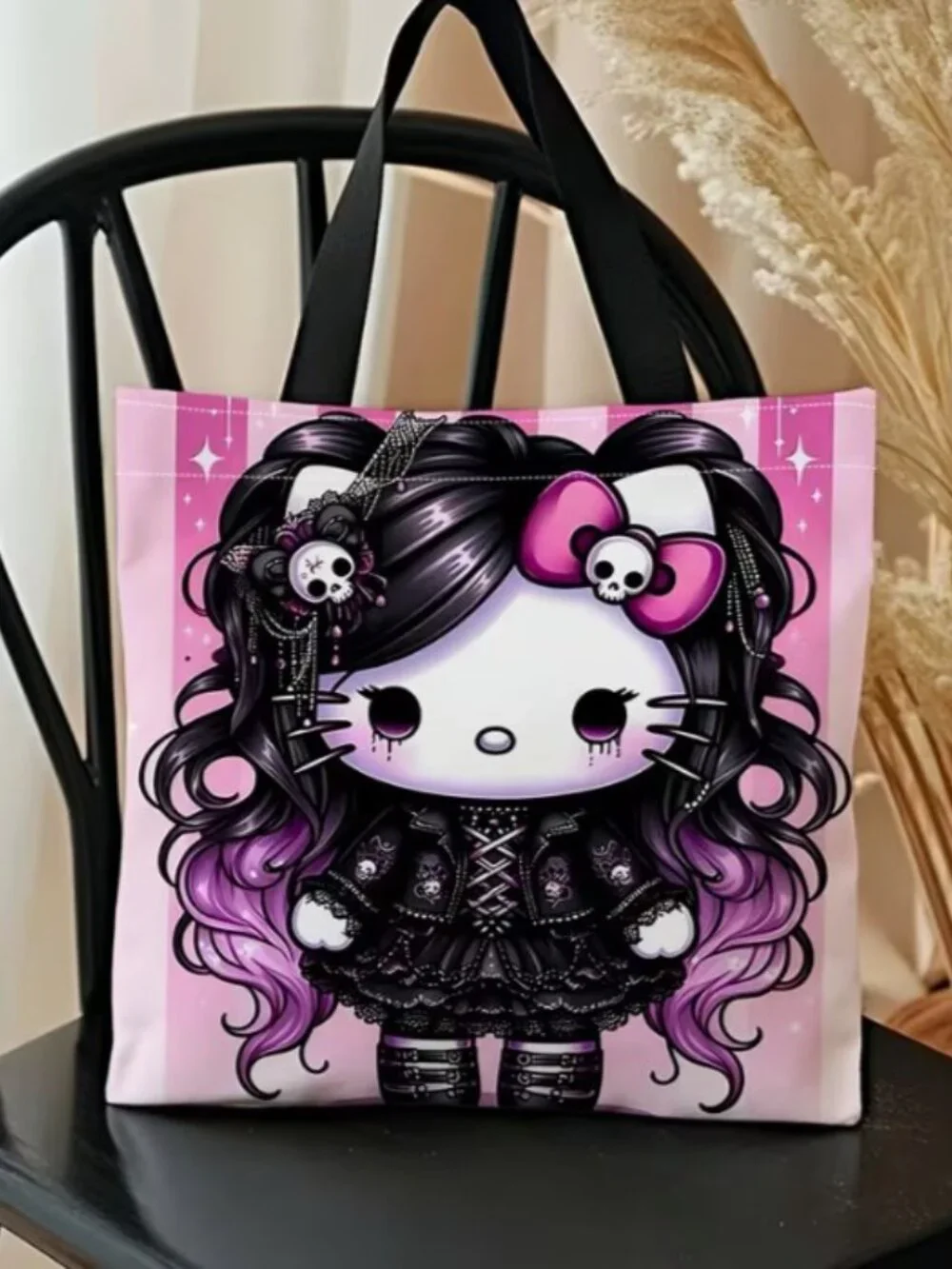 HELLO KITTY “Monster‎ High Goth” Tote Bag (BRAND-NEW & SUPER CUTE!)